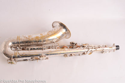 Selmer Mark VI Tenor Old Varitone Fully Engraved + AfterMarket Silver Plate Job Big Player 141570