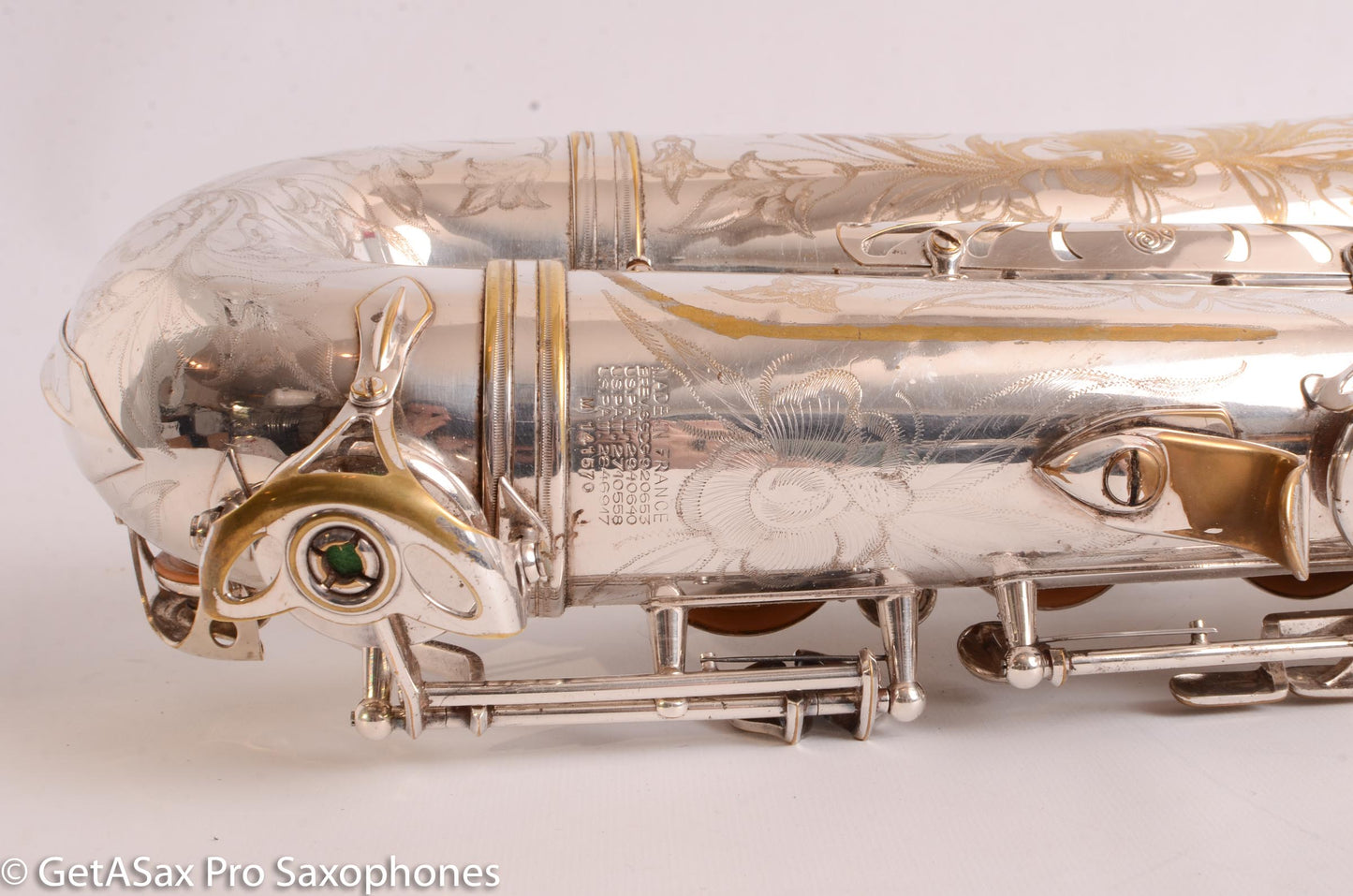 Selmer Mark VI Tenor Old Varitone Fully Engraved + AfterMarket Silver Plate Job Big Player 141570