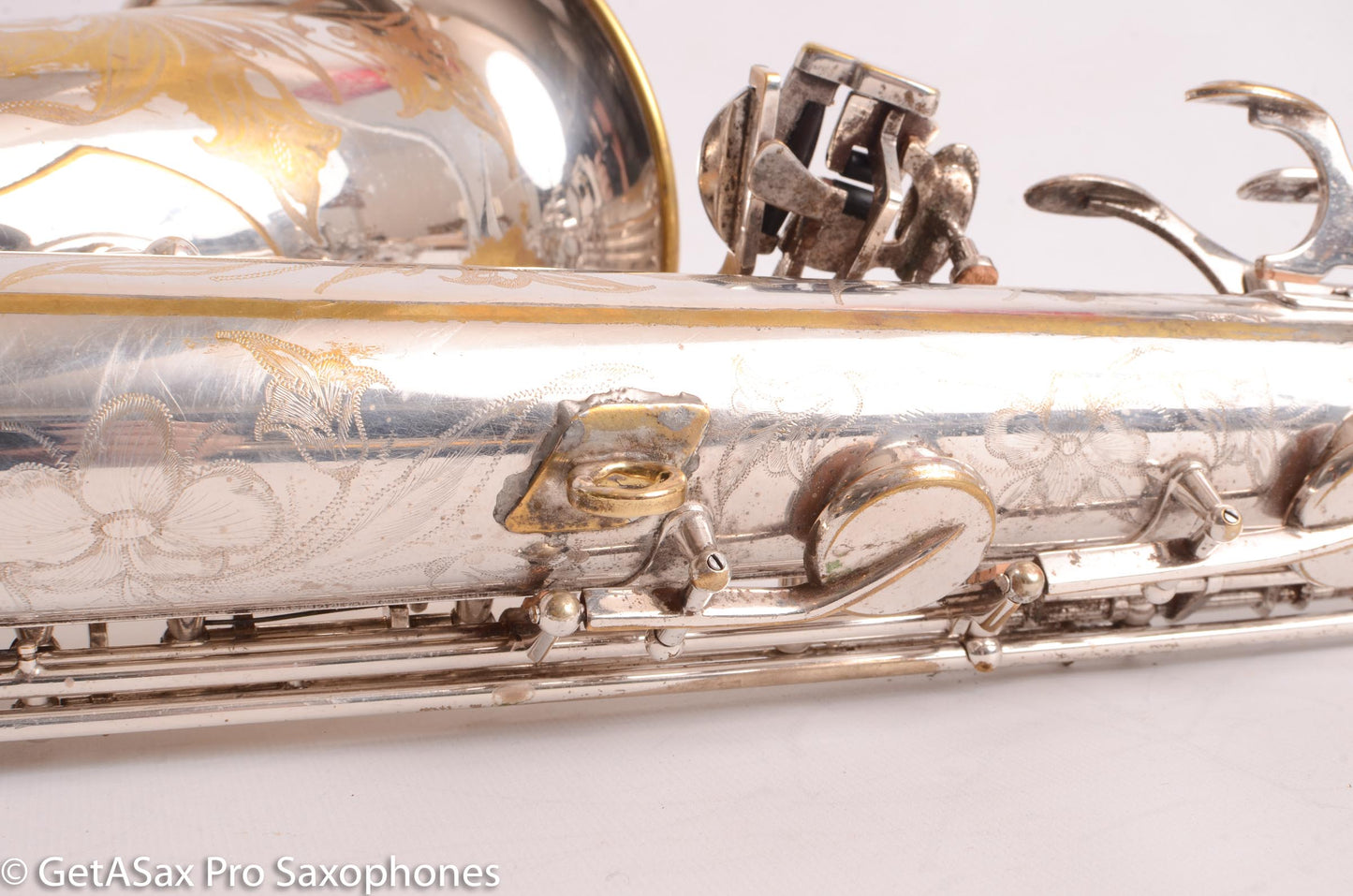 Selmer Mark VI Tenor Old Varitone Fully Engraved + AfterMarket Silver Plate Job Big Player 141570
