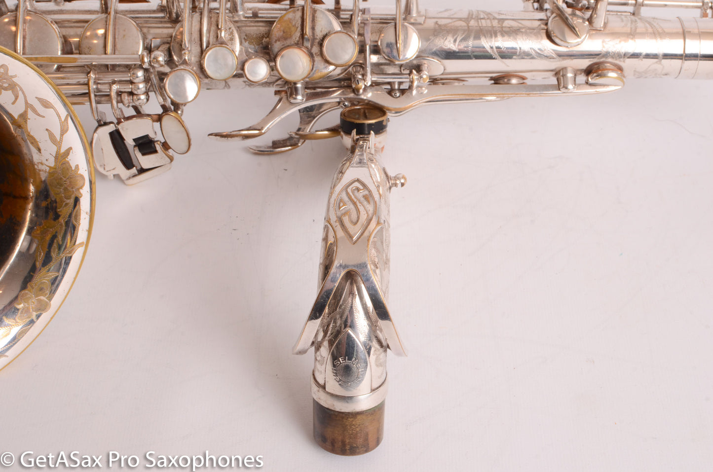 Selmer Mark VI Tenor Old Varitone Fully Engraved + AfterMarket Silver Plate Job Big Player 141570