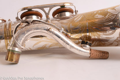Selmer Mark VI Tenor Old Varitone Fully Engraved + AfterMarket Silver Plate Job Big Player 141570