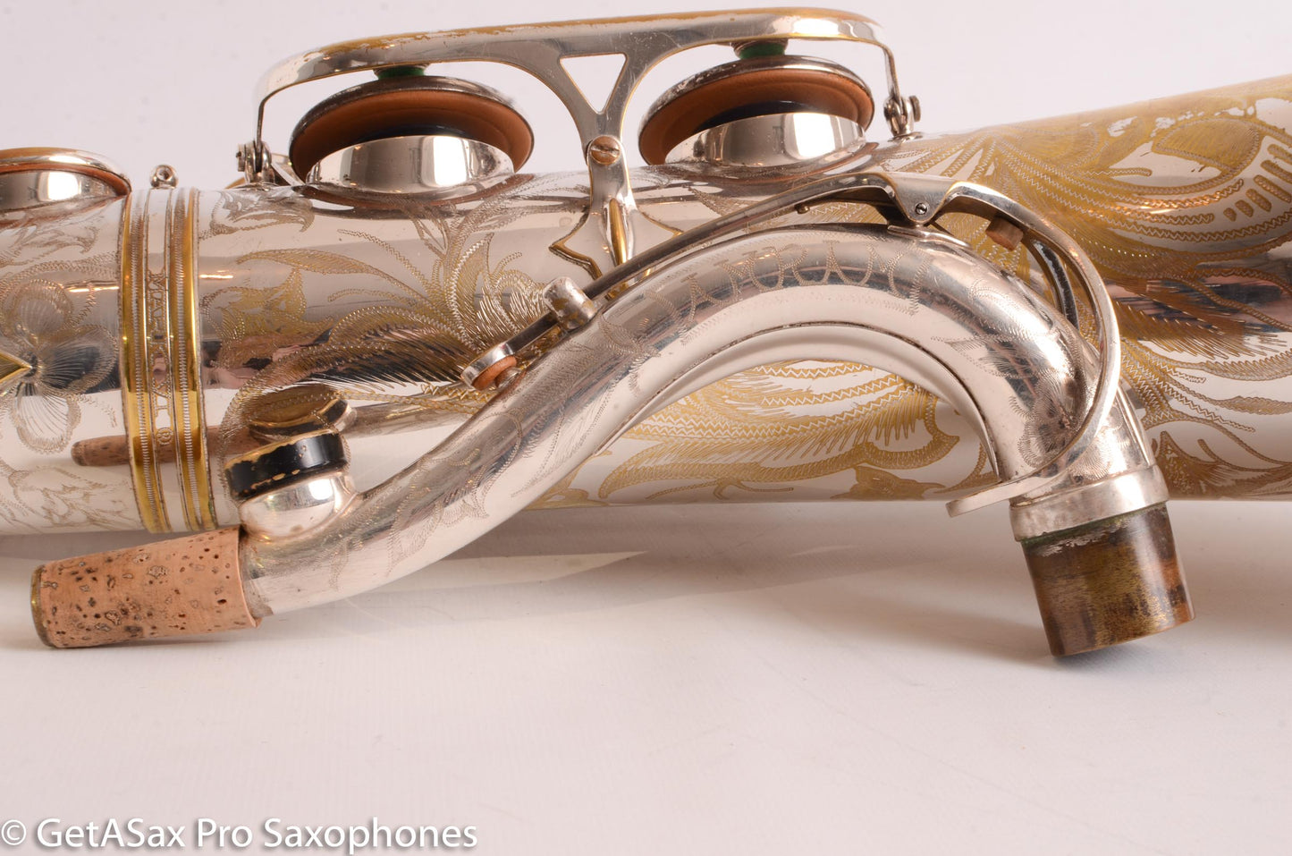 Selmer Mark VI Tenor Old Varitone Fully Engraved + AfterMarket Silver Plate Job Big Player 141570