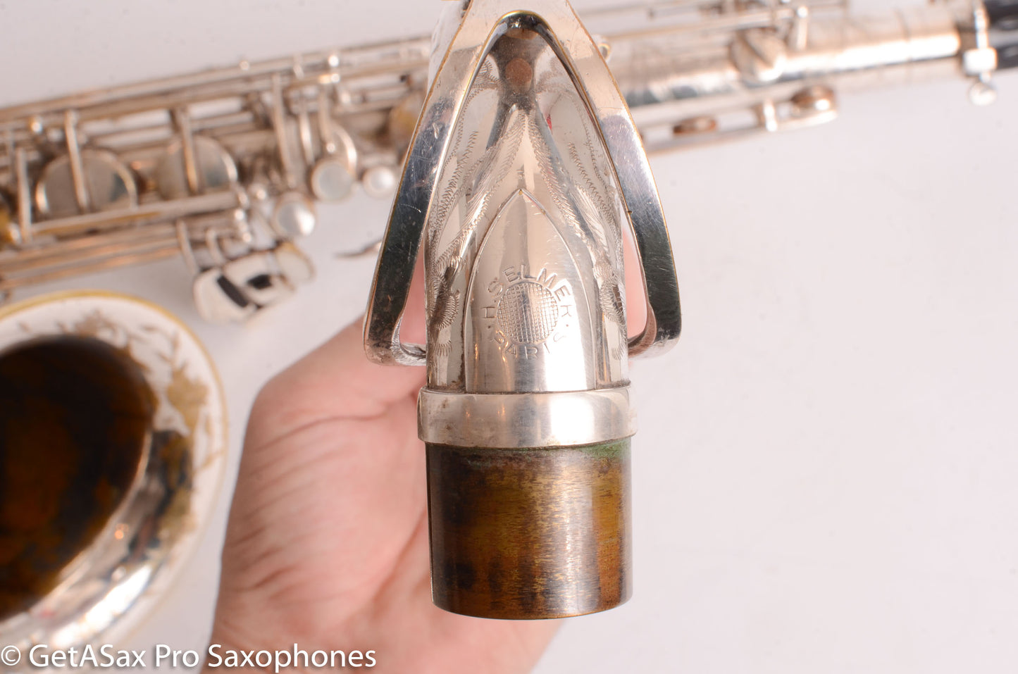 Selmer Mark VI Tenor Old Varitone Fully Engraved + AfterMarket Silver Plate Job Big Player 141570