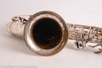 Selmer Mark VI Tenor Old Varitone Fully Engraved + AfterMarket Silver Plate Job Big Player 141570