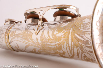 Selmer Mark VI Tenor Old Varitone Fully Engraved + AfterMarket Silver Plate Job Big Player 141570