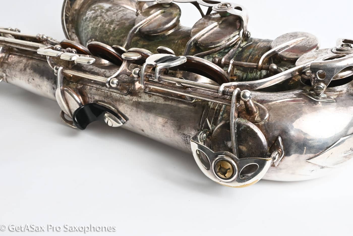 Selmer Mark VI Tenor 1968 Replated Silver Plate Needs Overhaul 154776