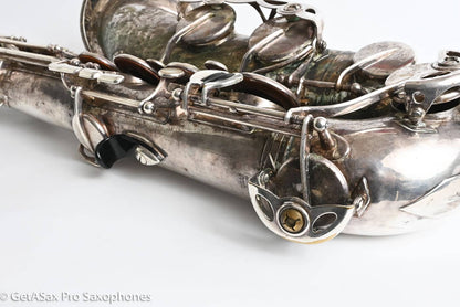 Selmer Mark VI Tenor 1968 Replated Silver Plate Needs Overhaul 154776