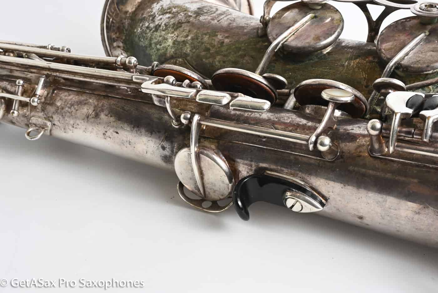 Selmer Mark VI Tenor 1968 Replated Silver Plate Needs Overhaul 154776