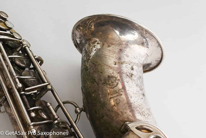 Selmer Mark VI Tenor 1968 Replated Silver Plate Needs Overhaul 154776