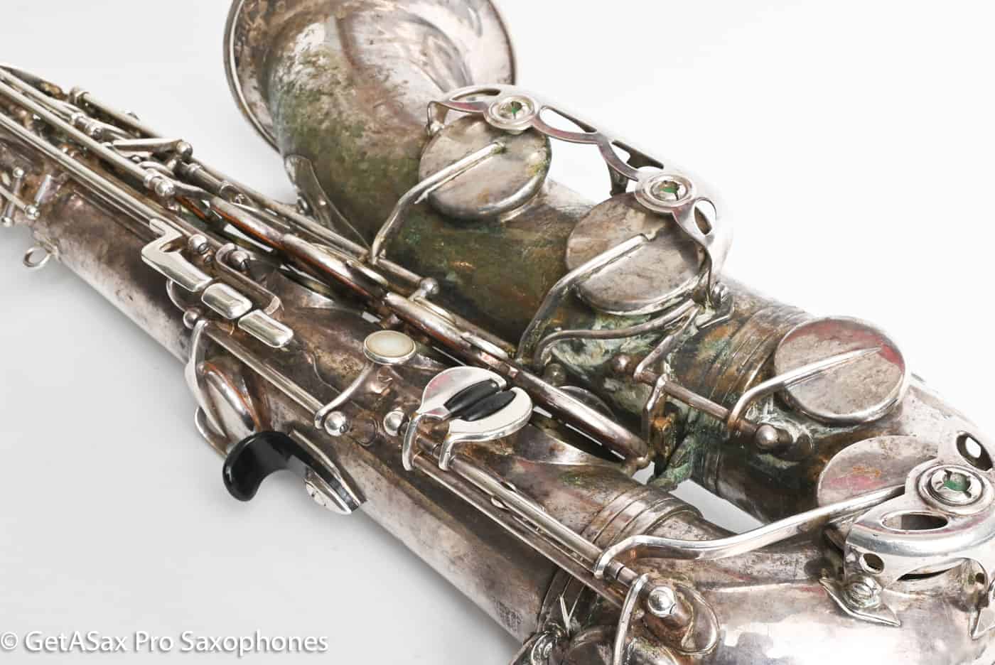 Selmer Mark VI Tenor 1968 Replated Silver Plate Needs Overhaul 154776