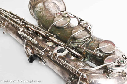Selmer Mark VI Tenor 1968 Replated Silver Plate Needs Overhaul 154776