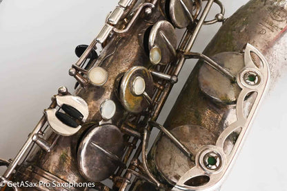 Selmer Mark VI Tenor 1968 Replated Silver Plate Needs Overhaul 154776