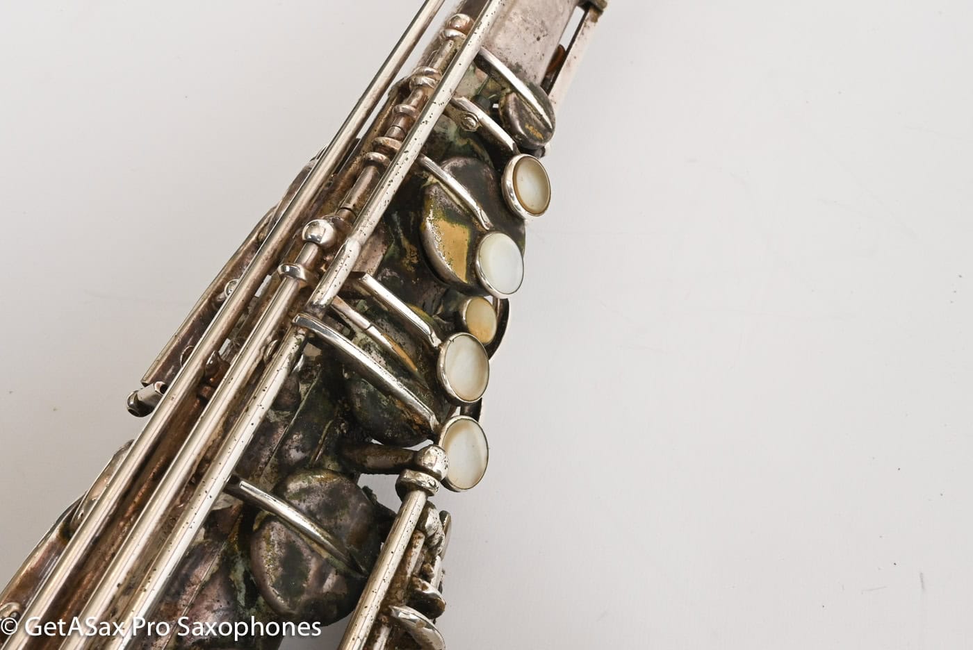 Selmer Mark VI Tenor 1968 Replated Silver Plate Needs Overhaul 154776