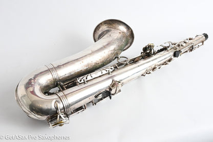 Selmer Mark VI Tenor 1968 Replated Silver Plate Needs Overhaul 154776