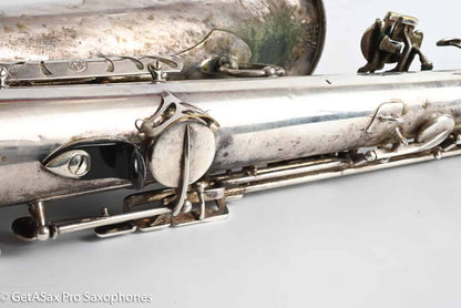 Selmer Mark VI Tenor 1968 Replated Silver Plate Needs Overhaul 154776