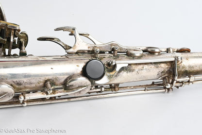 Selmer Mark VI Tenor 1968 Replated Silver Plate Needs Overhaul 154776