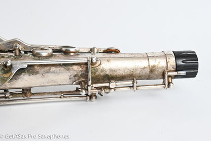 Selmer Mark VI Tenor 1968 Replated Silver Plate Needs Overhaul 154776