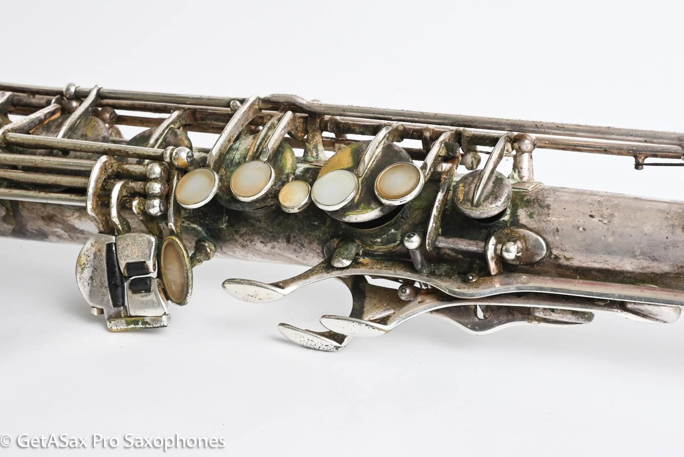 Selmer Mark VI Tenor 1968 Replated Silver Plate Needs Overhaul 154776