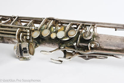 Selmer Mark VI Tenor 1968 Replated Silver Plate Needs Overhaul 154776