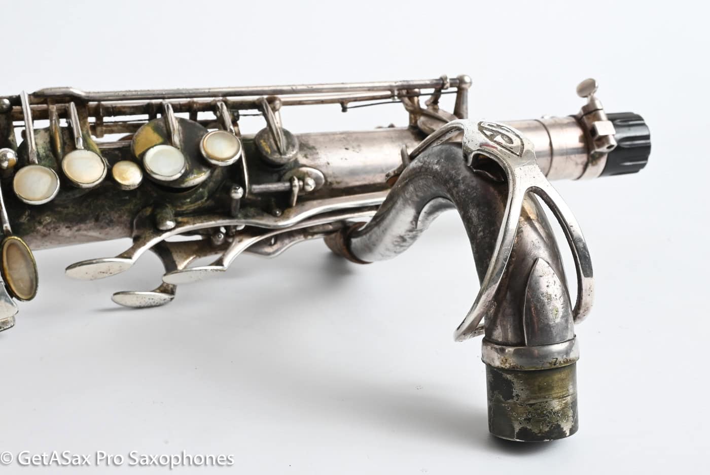 Selmer Mark VI Tenor 1968 Replated Silver Plate Needs Overhaul 154776
