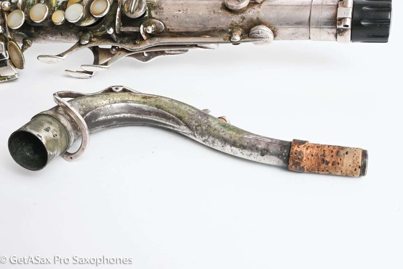 Selmer Mark VI Tenor 1968 Replated Silver Plate Needs Overhaul 154776