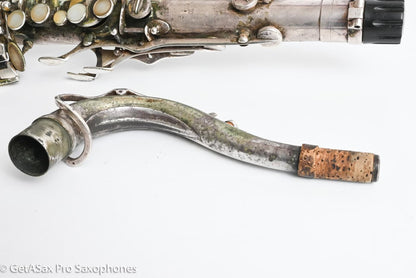 Selmer Mark VI Tenor 1968 Replated Silver Plate Needs Overhaul 154776