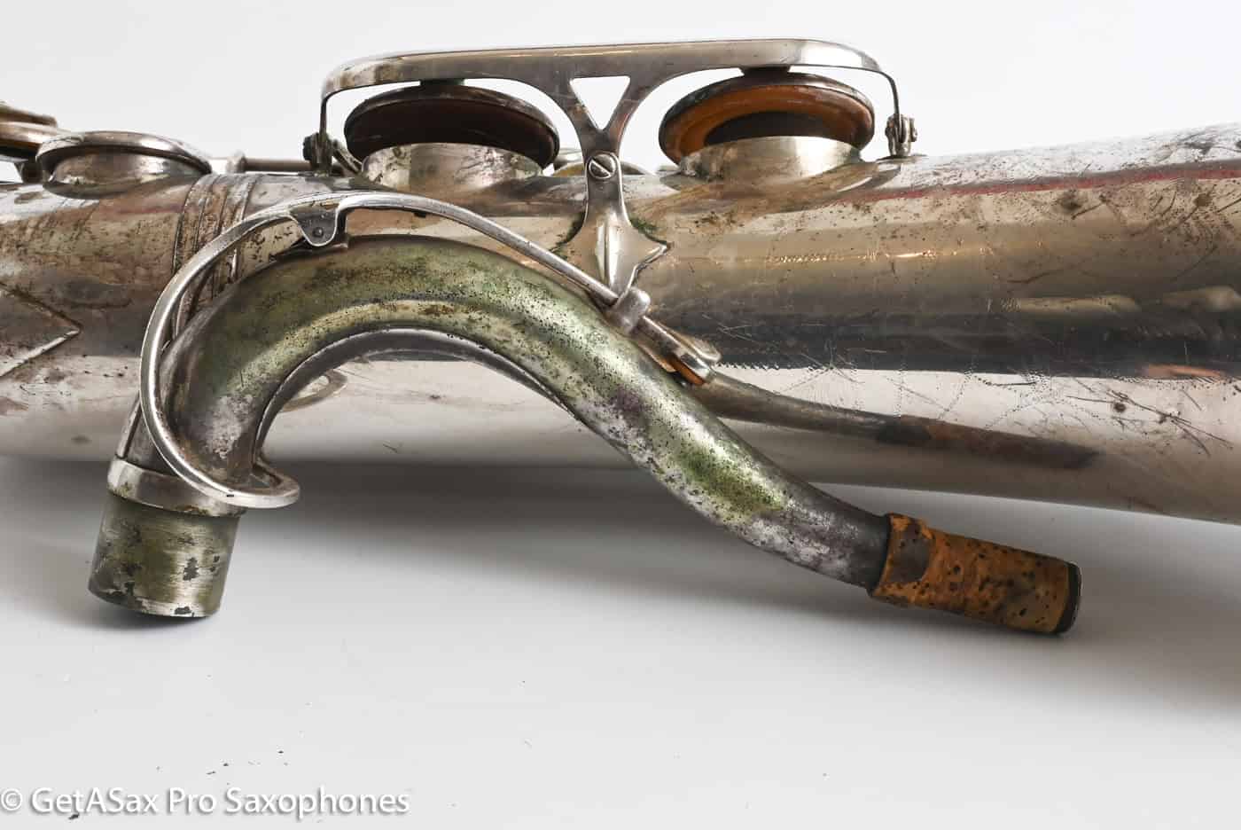 Selmer Mark VI Tenor 1968 Replated Silver Plate Needs Overhaul 154776