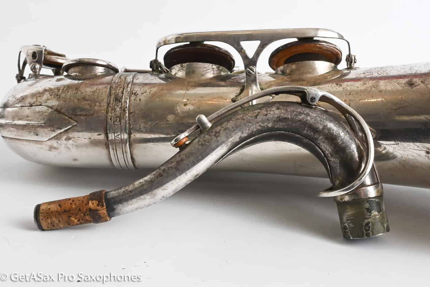 Selmer Mark VI Tenor 1968 Replated Silver Plate Needs Overhaul 154776