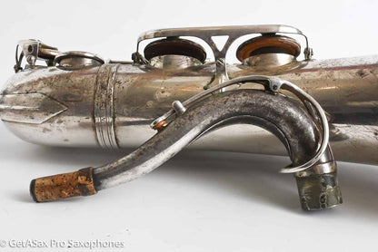 Selmer Mark VI Tenor 1968 Replated Silver Plate Needs Overhaul 154776