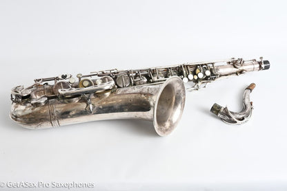 Selmer Mark VI Tenor 1968 Replated Silver Plate Needs Overhaul 154776