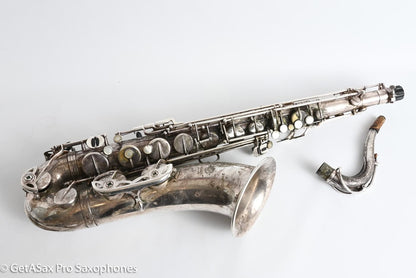 Selmer Mark VI Tenor 1968 Replated Silver Plate Needs Overhaul 154776
