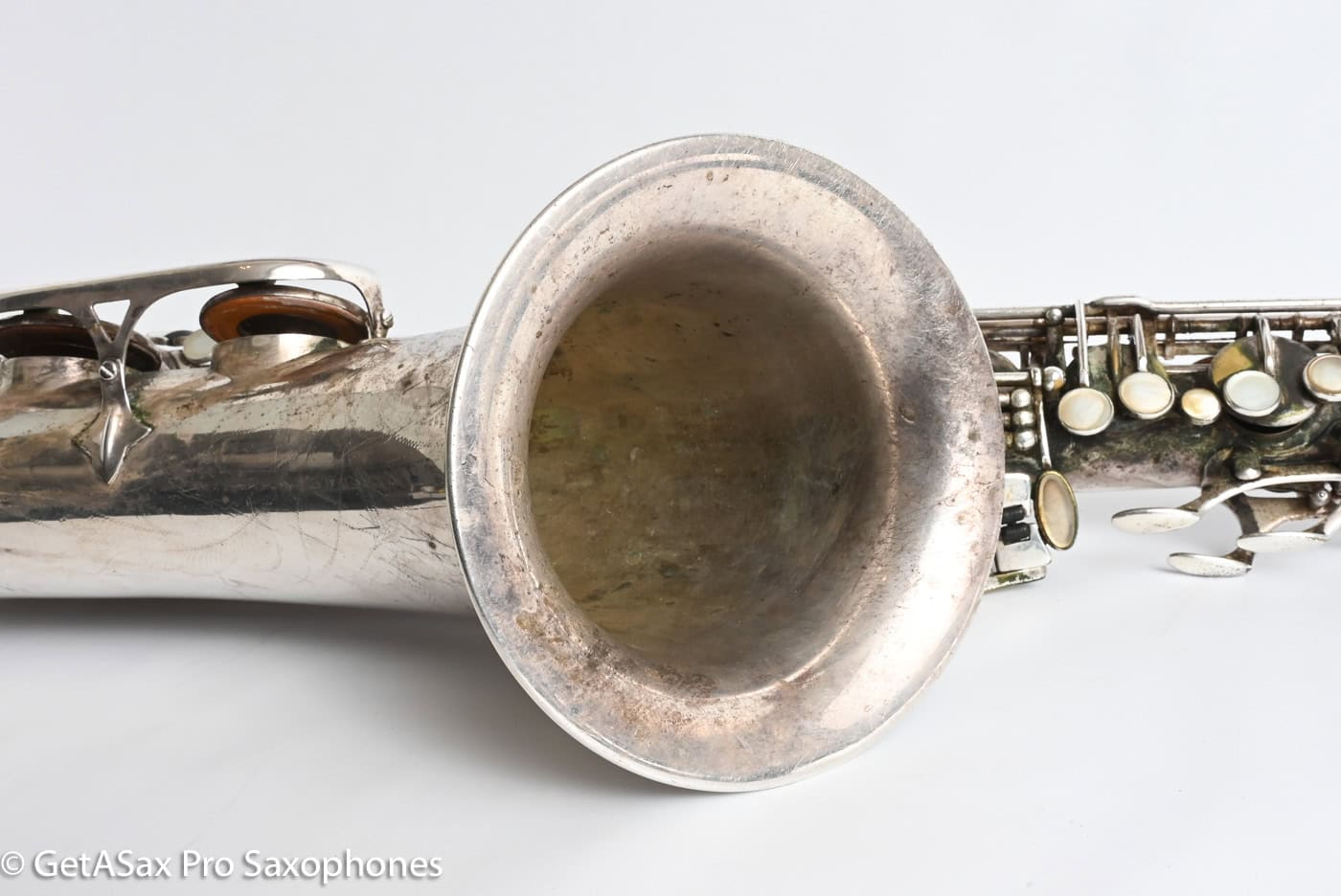 Selmer Mark VI Tenor 1968 Replated Silver Plate Needs Overhaul 154776