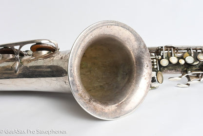 Selmer Mark VI Tenor 1968 Replated Silver Plate Needs Overhaul 154776
