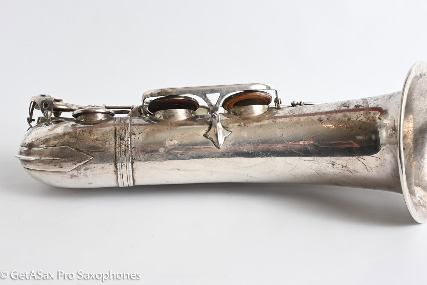 Selmer Mark VI Tenor 1968 Replated Silver Plate Needs Overhaul 154776