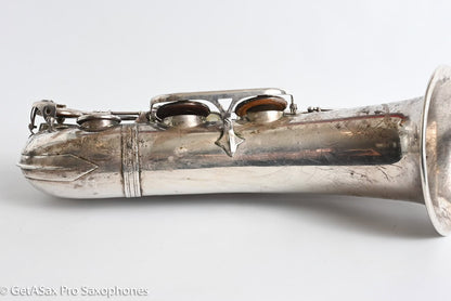 Selmer Mark VI Tenor 1968 Replated Silver Plate Needs Overhaul 154776