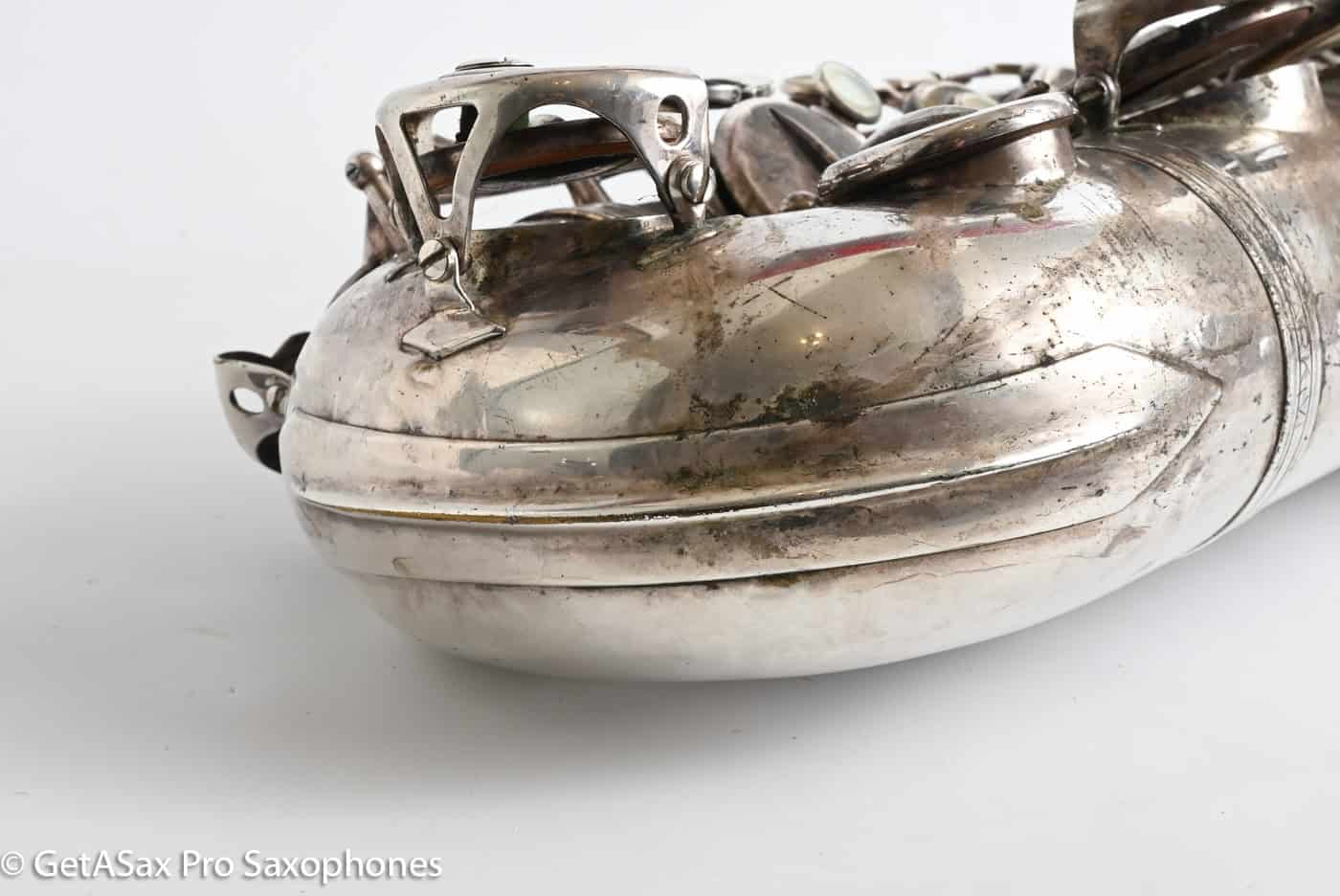 Selmer Mark VI Tenor 1968 Replated Silver Plate Needs Overhaul 154776