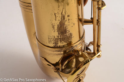 Selmer Mark VI Tenor Saxophone 1968 Original Lacquer Very Good Condition 151919