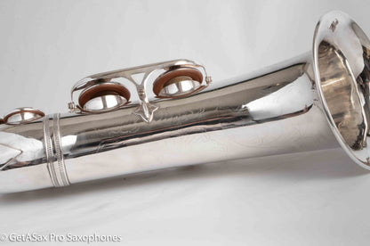 Selmer Mark VI Tenor 1955 Silver Plated Replate Very Good Condition Plays Great 57291