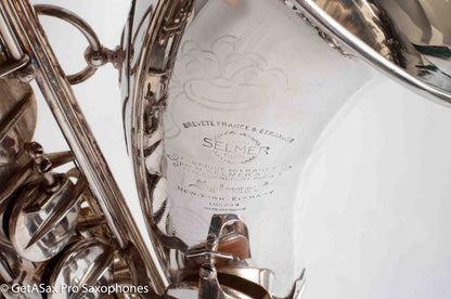 Selmer Mark VI Tenor 1955 Silver Plated Replate Very Good Condition Plays Great 57291