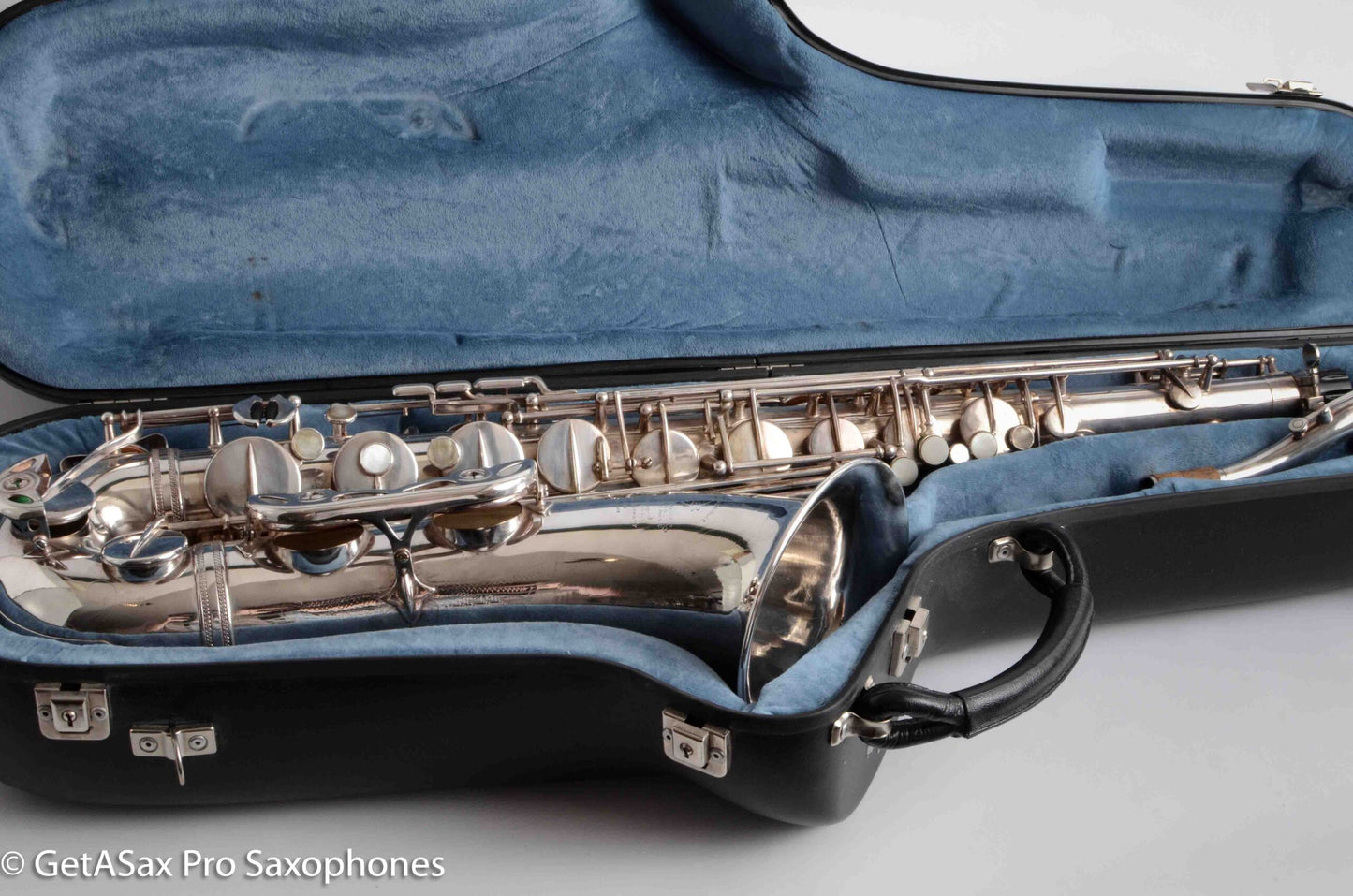 Selmer Mark VI Tenor 1955 Silver Plated Replate Very Good Condition Plays Great 57291