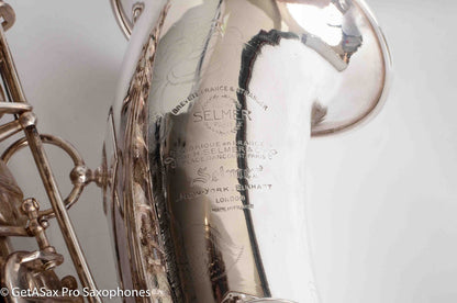 Selmer Mark VI Tenor 1955 Silver Plated Replate Very Good Condition Plays Great 57291