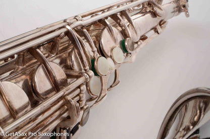 Selmer Mark VI Tenor 1955 Silver Plated Replate Very Good Condition Plays Great 57291