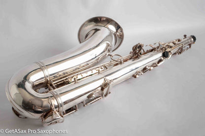 Selmer Mark VI Tenor 1955 Silver Plated Replate Very Good Condition Plays Great 57291
