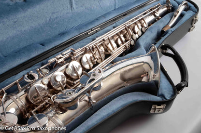 Selmer Mark VI Tenor 1955 Silver Plated Replate Very Good Condition Plays Great 57291