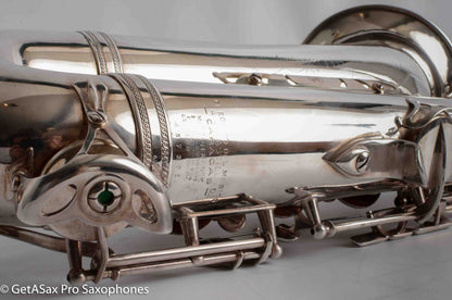 Selmer Mark VI Tenor 1955 Silver Plated Replate Very Good Condition Plays Great 57291