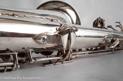 Selmer Mark VI Tenor 1955 Silver Plated Replate Very Good Condition Plays Great 57291