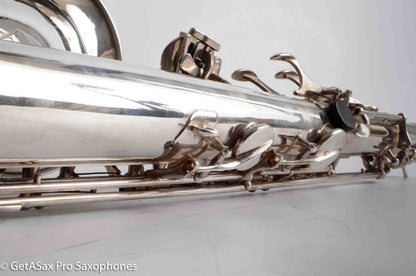 Selmer Mark VI Tenor 1955 Silver Plated Replate Very Good Condition Plays Great 57291