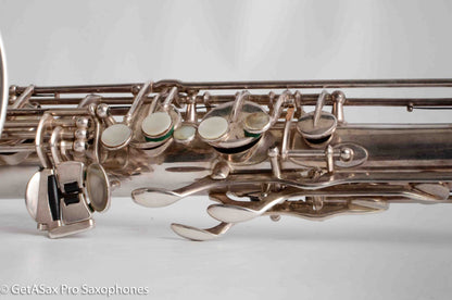 Selmer Mark VI Tenor 1955 Silver Plated Replate Very Good Condition Plays Great 57291
