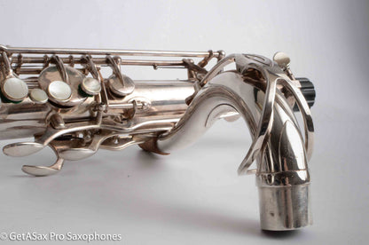 Selmer Mark VI Tenor 1955 Silver Plated Replate Very Good Condition Plays Great 57291