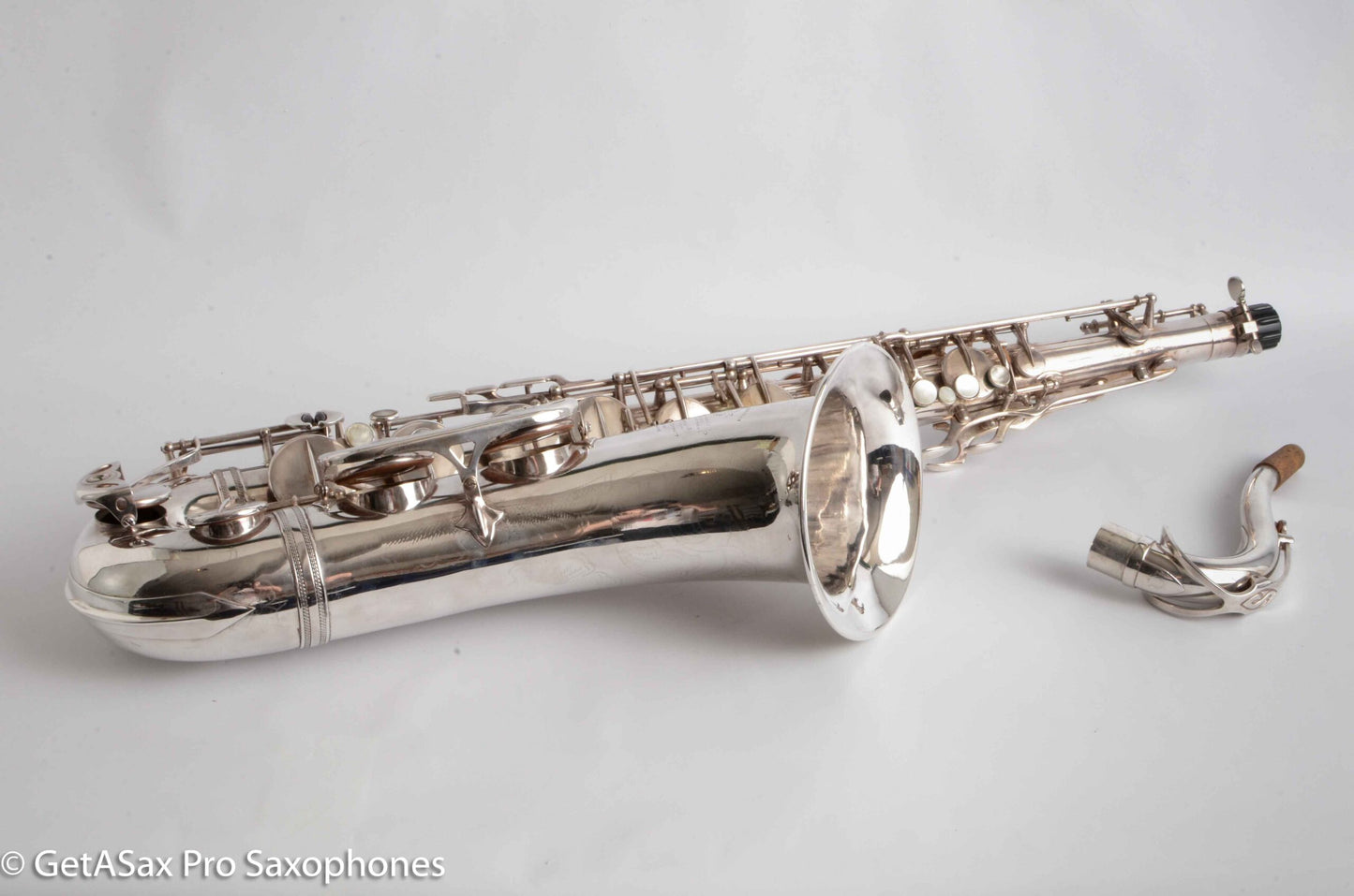 Selmer Mark VI Tenor 1955 Silver Plated Replate Very Good Condition Plays Great 57291